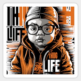 Urban Thug Baby Life Design Magnet